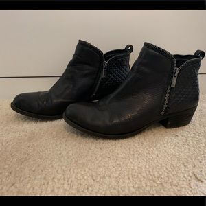 Black Lucky Brand Ankle Booties